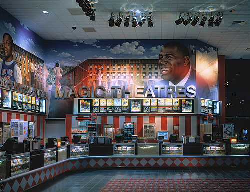 The Magic Johnson Theater in Harlem, NY