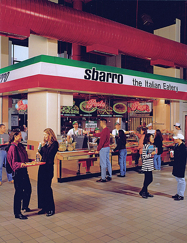Annual Report Photograph of Sbarro Restaurant, shot for the designer of the Hofstra University Student Center.